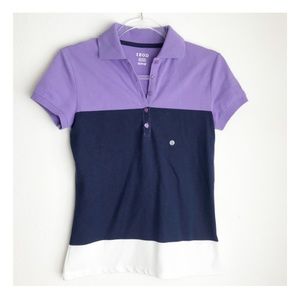 Izod Polo Shirt Tri-Color NWT